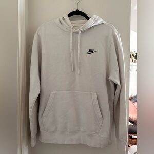 White Nike hoodie